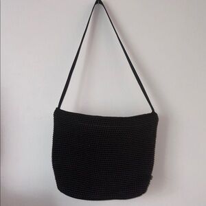 The SAK - Elliot Lucca- Black Woven Purse